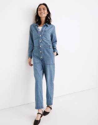 denim boiler suit petite