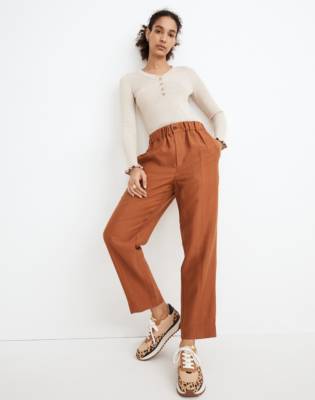 pull on crop pants