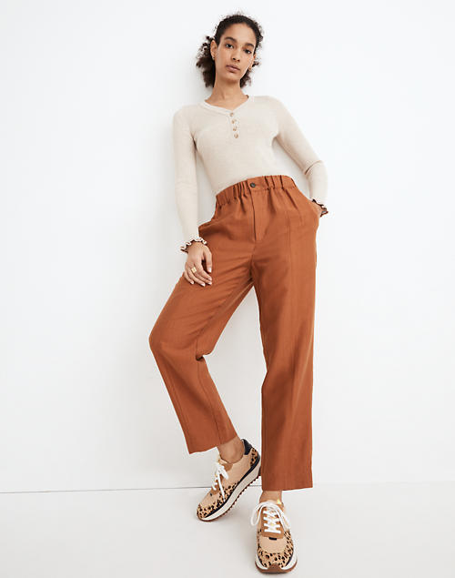 clean up Algebraic Messed up Tapered Huston Pull-On Crop Pants
