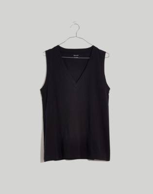 madewell v neck tank dress