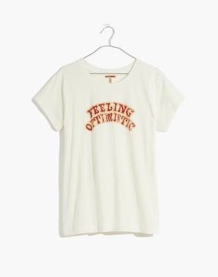 Rivet & Thread Feeling Optimistic Graphic Ex-Boyfriend Tee