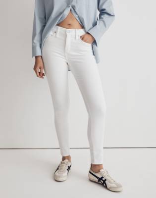 white madewell jeans