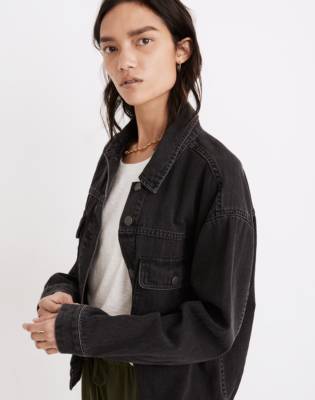 black denim jacket madewell