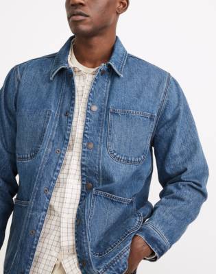 denim chore coat