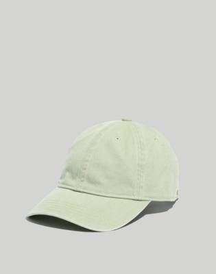 Mw Organic Cotton Broken-in Baseball Cap In Iced Mint