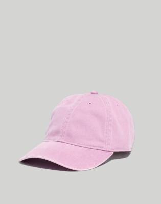 Madewell Organic Cotton Broken-in Baseball Cap In Vibrant Lilac