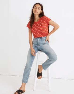 side stripe jeans myntra