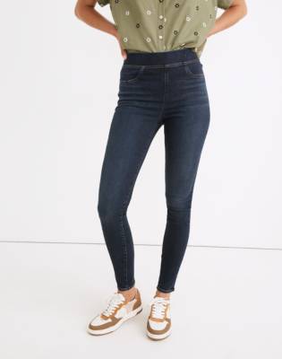 petite pull on skinny jeans