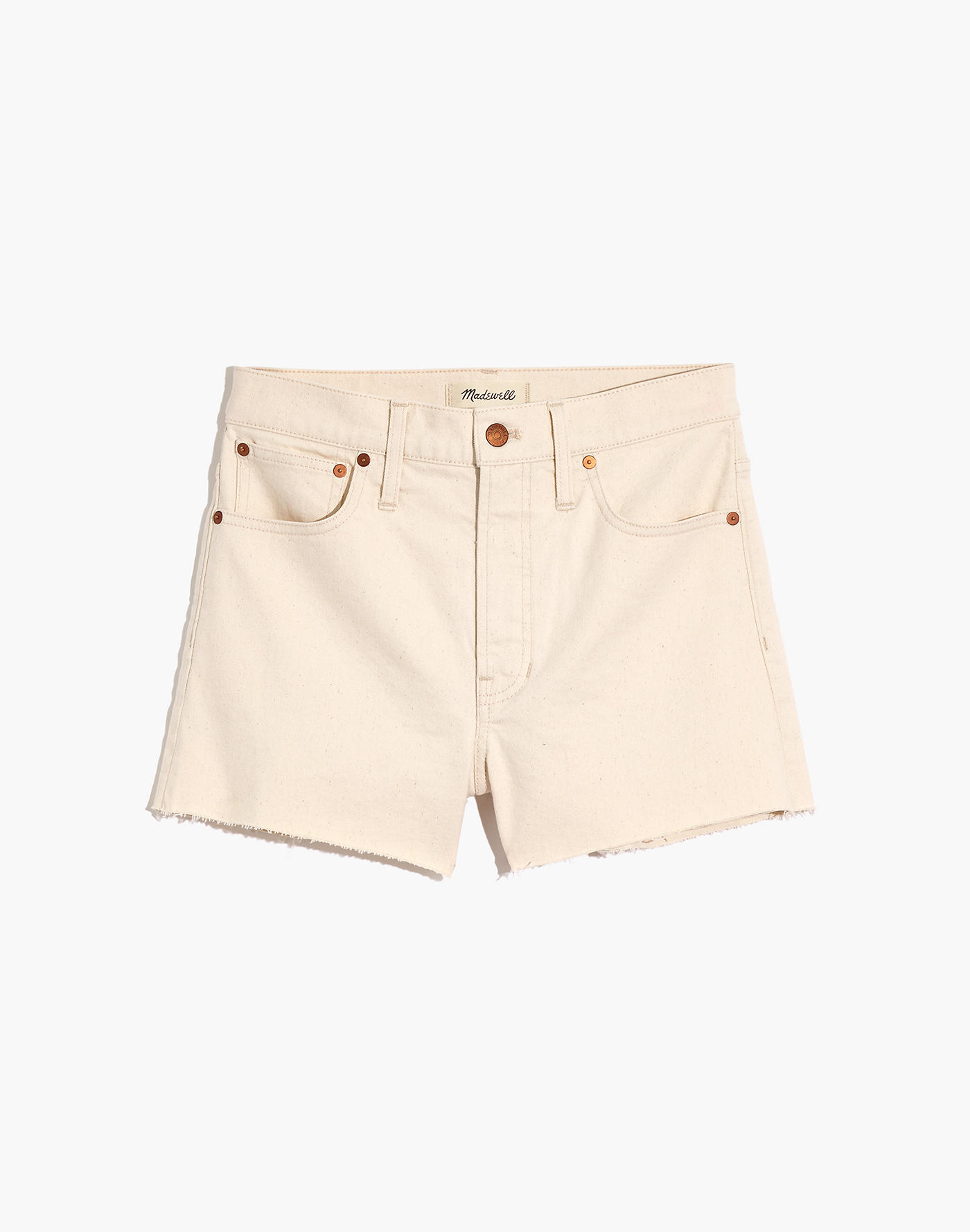 Madewell The Perfect Jean Short in Vintage Canvas Wash