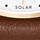 Solios Watches The Solar White - Eco Vegan Leather &amp; Rose Gold Case