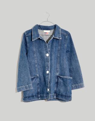 carleen denim patchwork loren jacket