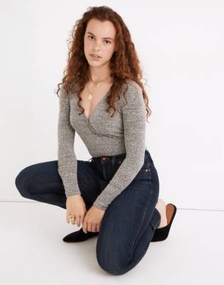 Tall Curvy High-Rise Skinny Jeans in Woodland Wash: TENCEL™ Denim Edition