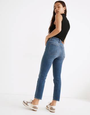 madewell slim straight jeans