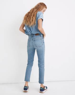 madewell petite perfect vintage jean