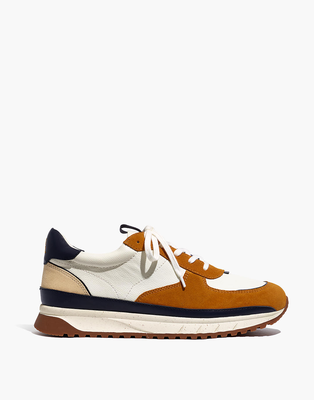 Kickoff Trainer Sneakers in Leather and Suede Kickoff Trainer Sneakers in Leather and Suede