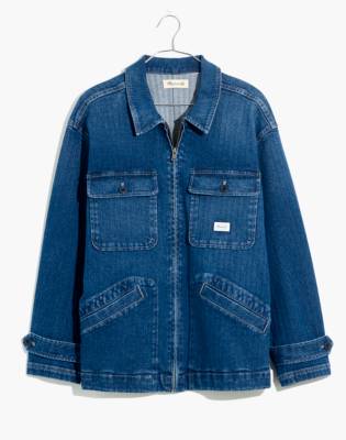 denim chore coat