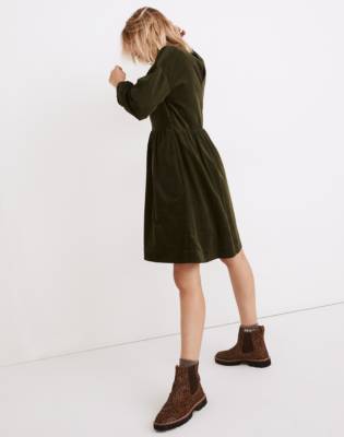 petite corduroy dress