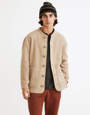 sherpa shirt jacket