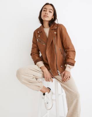 madewell suede moto jacket