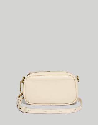 Mw The Leather Carabiner Mini Crossbody Bag In Harvest Moon