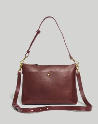 madewell transport leather crossbody bag