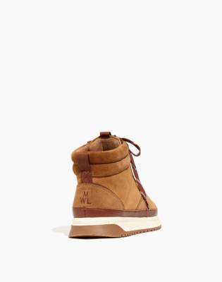 suede boot sneakers