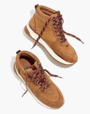 suede boot sneakers