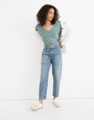 madewell balloon jeans black