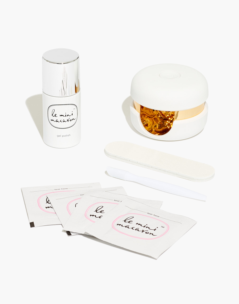Mw Le Mini Macaron Mini At-home Gel Manicure Kit In Milkshake