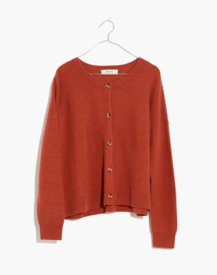 madewell cashmere cardigan