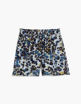 Madewell Second Wave Board Shorts in Daisy Reverie