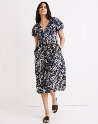 madewell daisy wrap dress