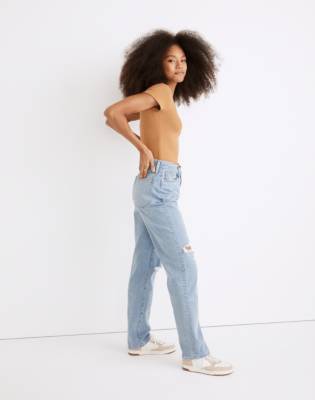 straight leg baggy jeans womens