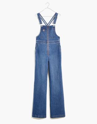 madewell flare overalls