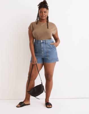 The Perfect Vintage Fatigue Jean Short: TENCEL™ Denim Edition