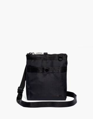 Mw The L (re)sourced Ripstop Nylon Crossbody Bag In True Black | ModeSens