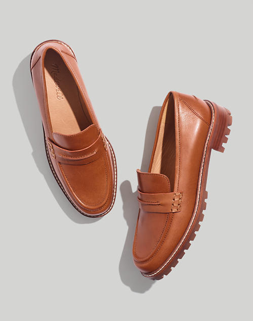 The Corinne Lugsole Loafer in dried maple image 1