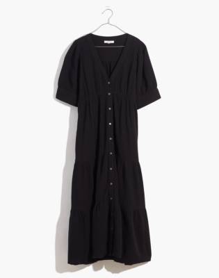 madewell clipdot midi shirtdress