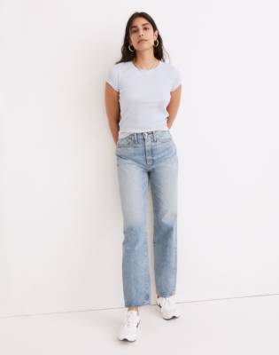 Madewell The Perfect Vintage Straight Jean in Seyland Wash
