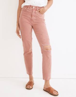Madewell The Momjean: Garment-Dye Edition