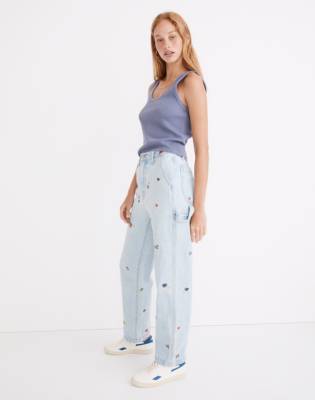 Baggy Straight Carpenter Jeans: Fruit 