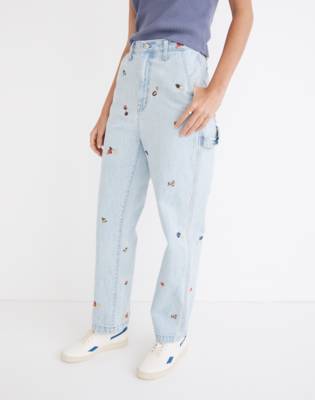 Baggy Straight Carpenter Jeans: Fruit 