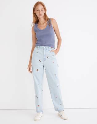 Baggy Straight Carpenter Jeans: Fruit 