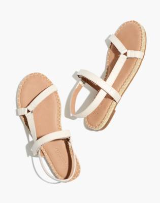 The Hallie Espadrille Sandal in Leather