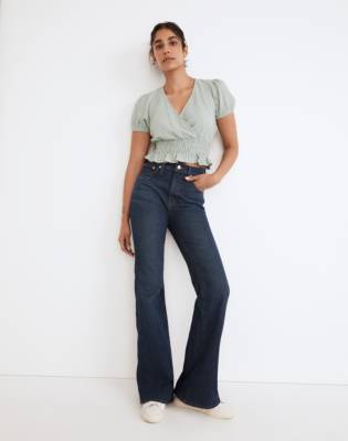 The Perfect Vintage Flare Jean in Beaucourt Wash
