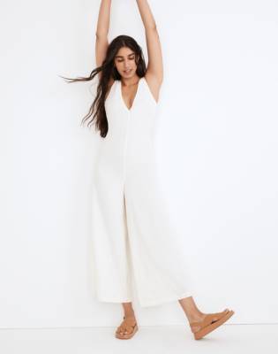Madewell Lightestspun Tie-Back Cover-Up Jumpsuit