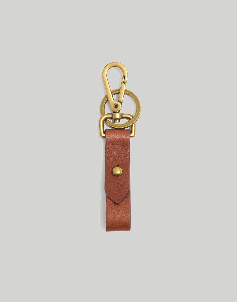 Mw The Front Door Key Fob In English Saddle