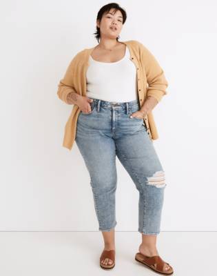 The Plus Girljean in Berryton Wash: Distressed Edition