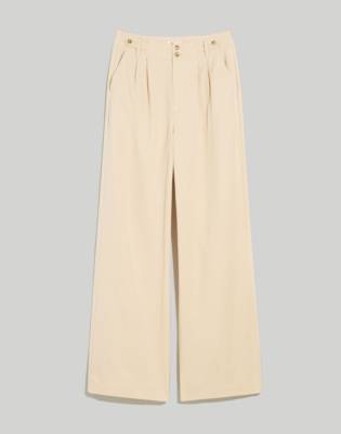 Madewell Harlow Wide-leg Pants In Harvest Moon