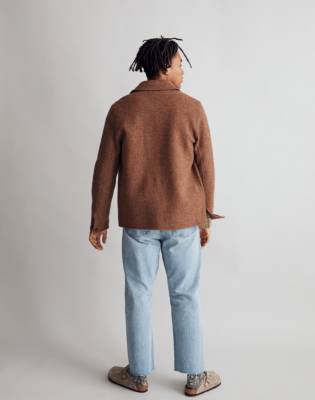 madewell boiled wool chore jacket